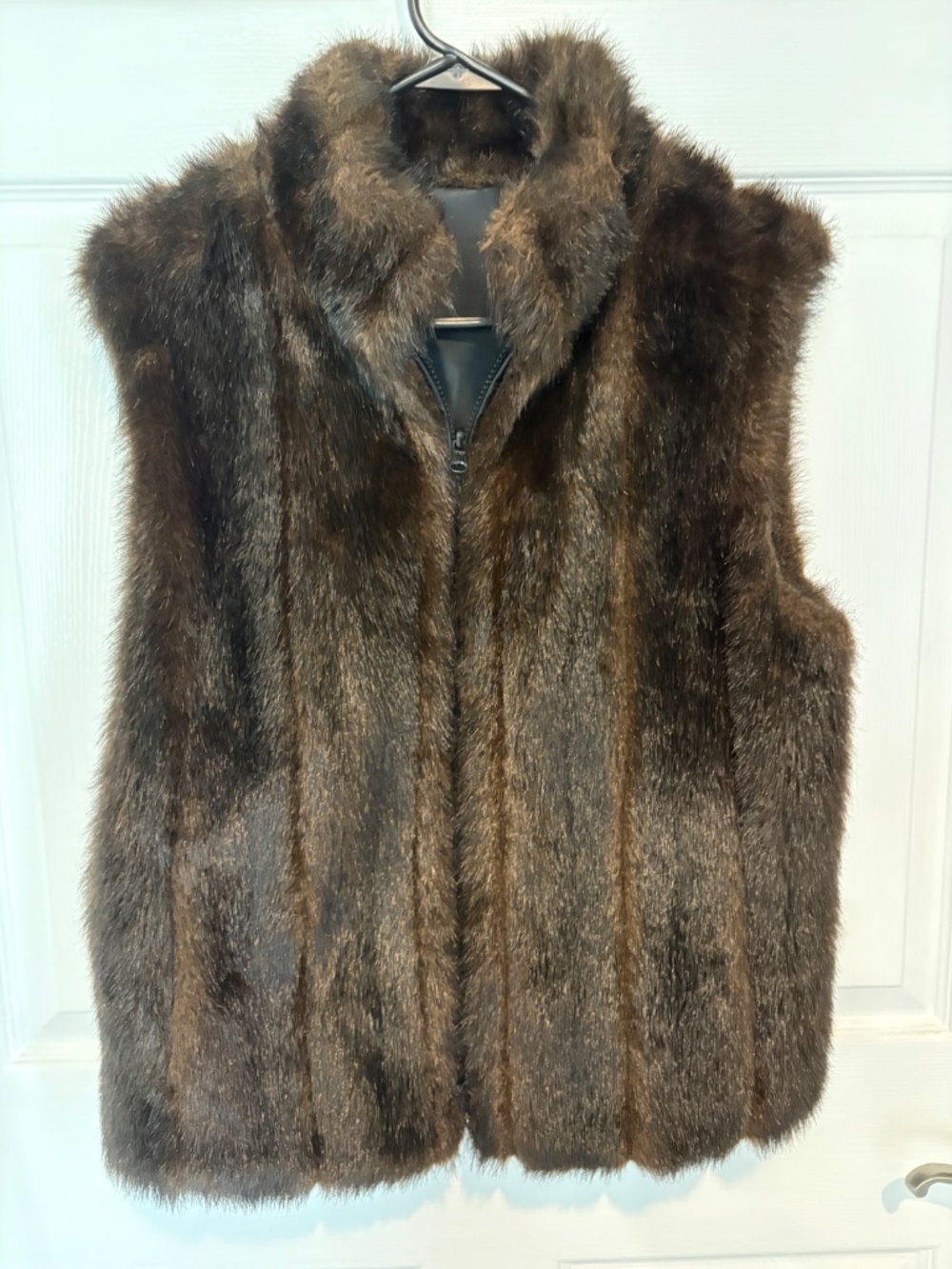 Faux fur vests